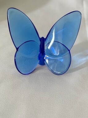 Baccarat Lucky Butterfly, Blue